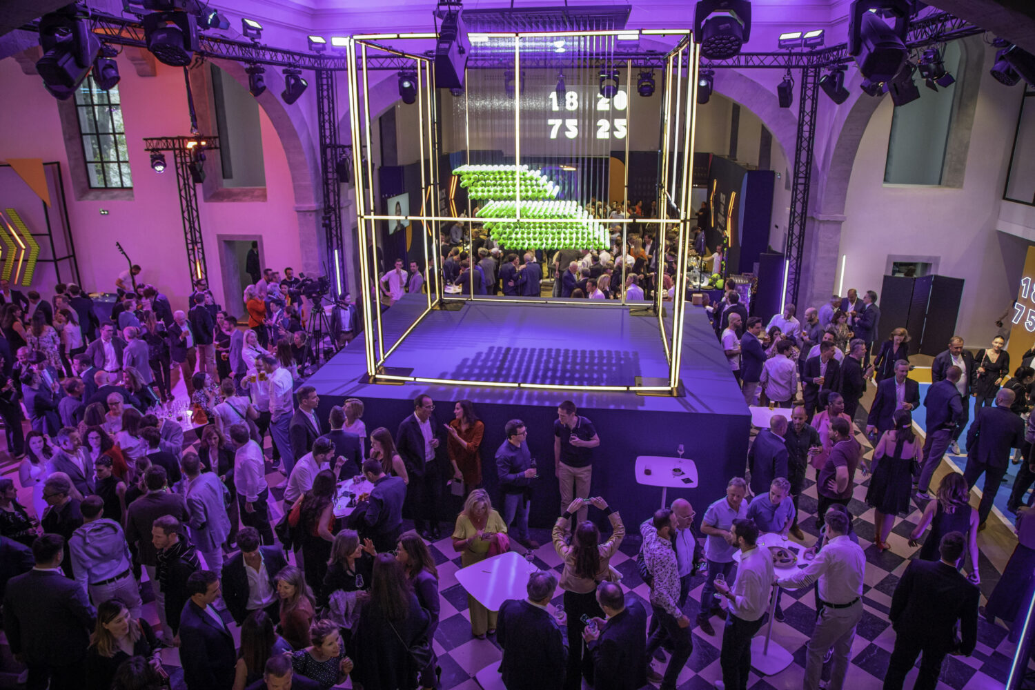 Anniversary party at the Grand Hôtel-Dieu