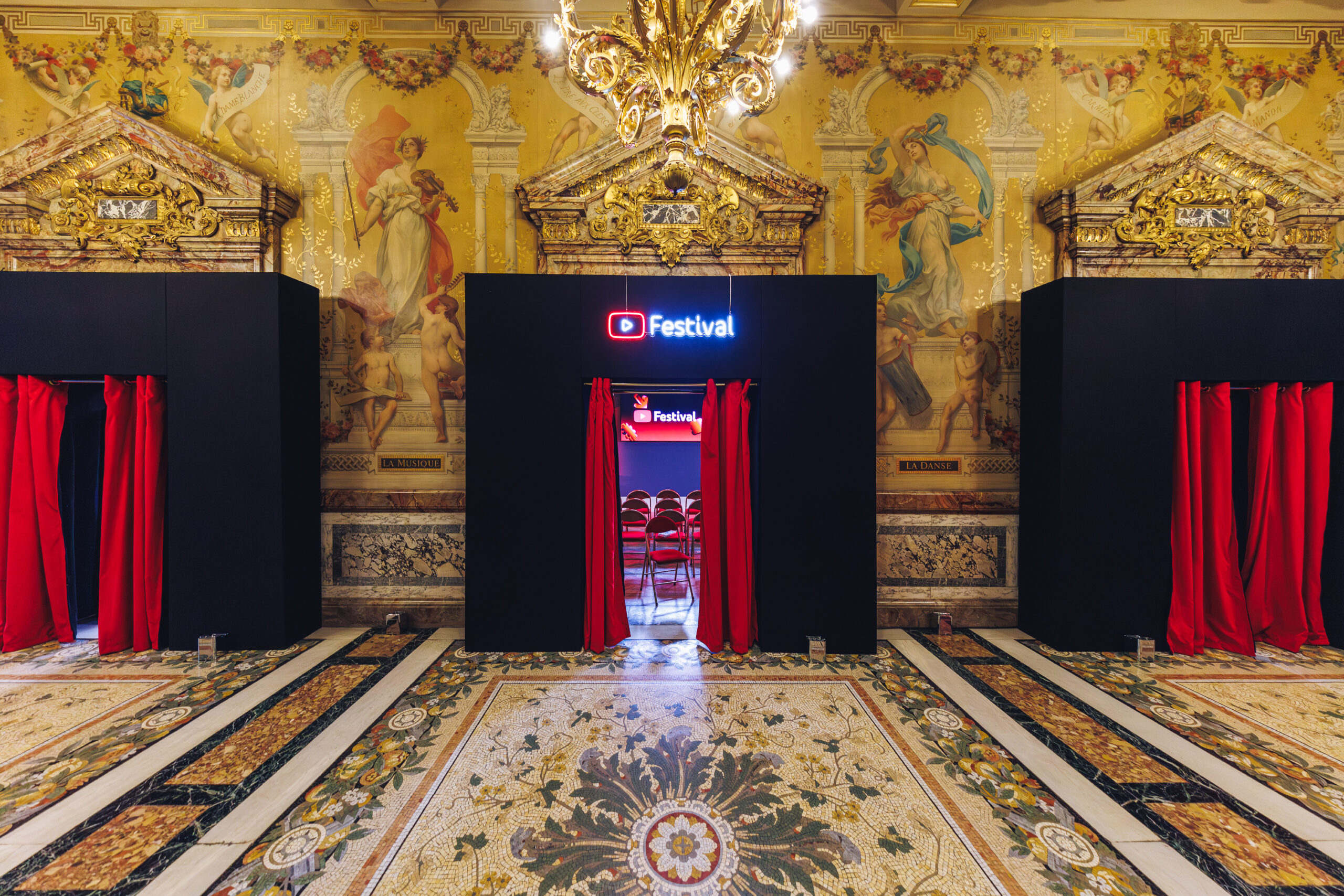The Opéra-Comique, venue for the YouTube Festival