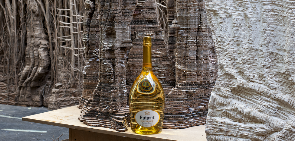 a luxyry brand activation with Ruinartin Paris