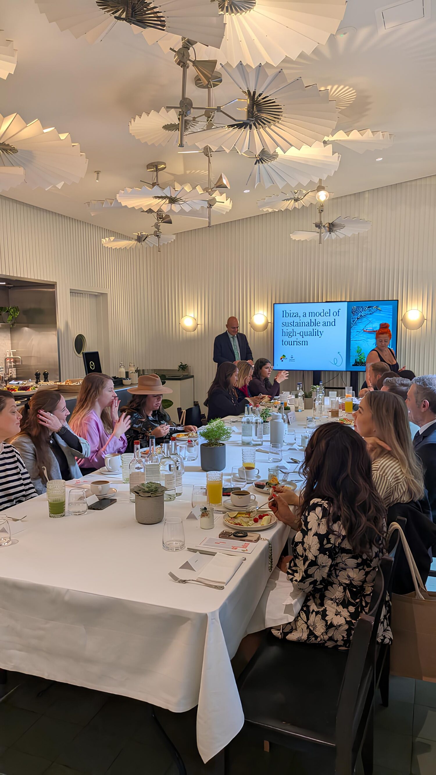 media and influencer breakfast event